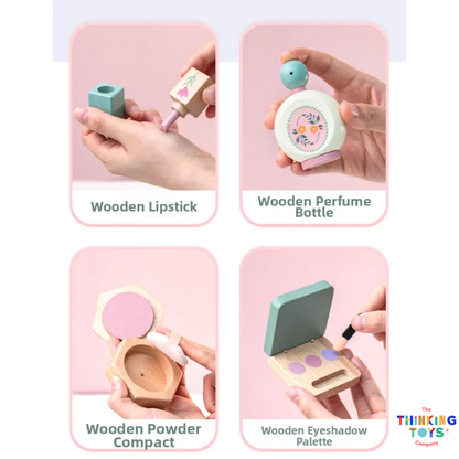 Bree Wooden Make Up Kit