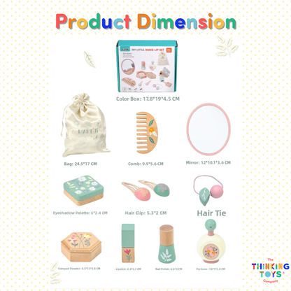 Bree Wooden Make Up Kit