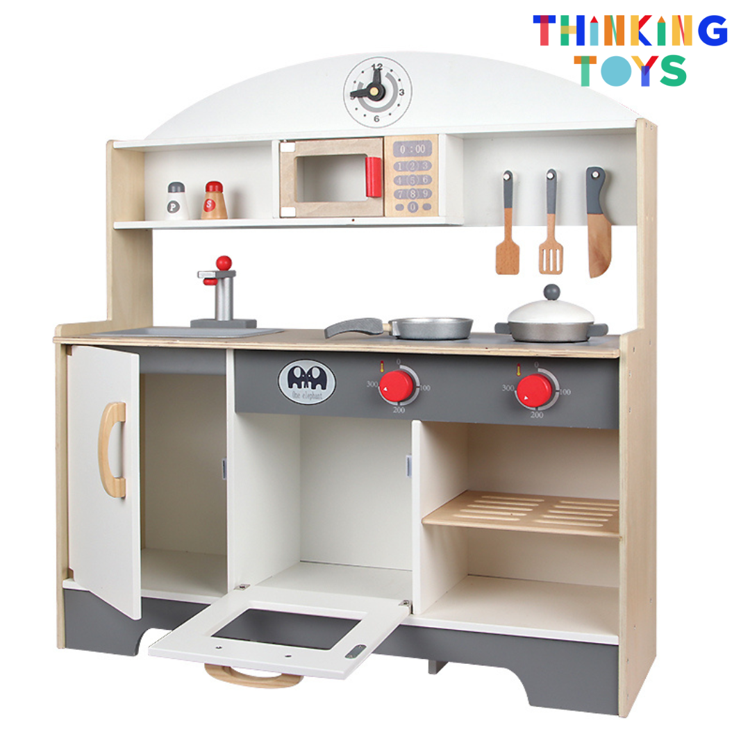 PLAYSHOP Wooden Japanese Kitchen Playset