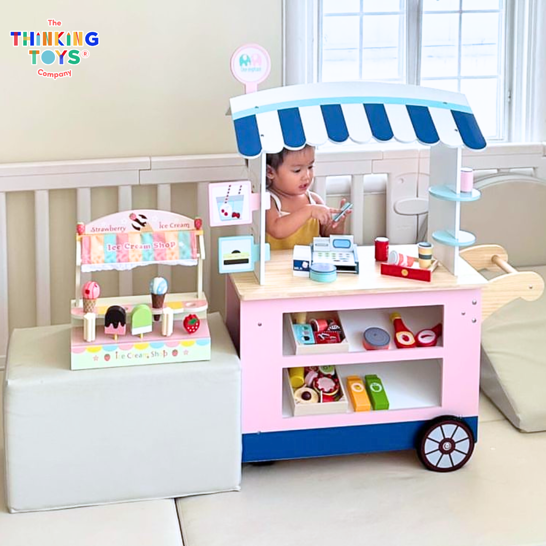PLAYSHOP Wooden Convenience Store Playset