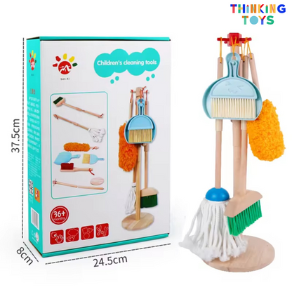 PLAYSHOP Kiddie-sized Cleaning Tools