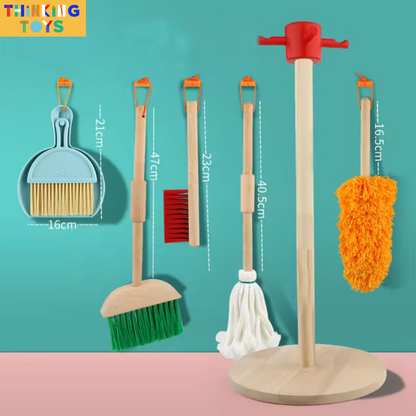 PLAYSHOP Kiddie-sized Cleaning Tools