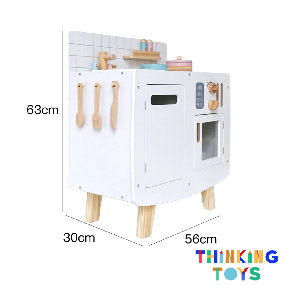 PLAYSHOP Wooden Retro Vintage Style Kitchen