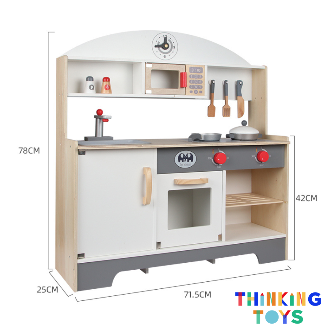 PLAYSHOP Wooden Japanese Kitchen Playset