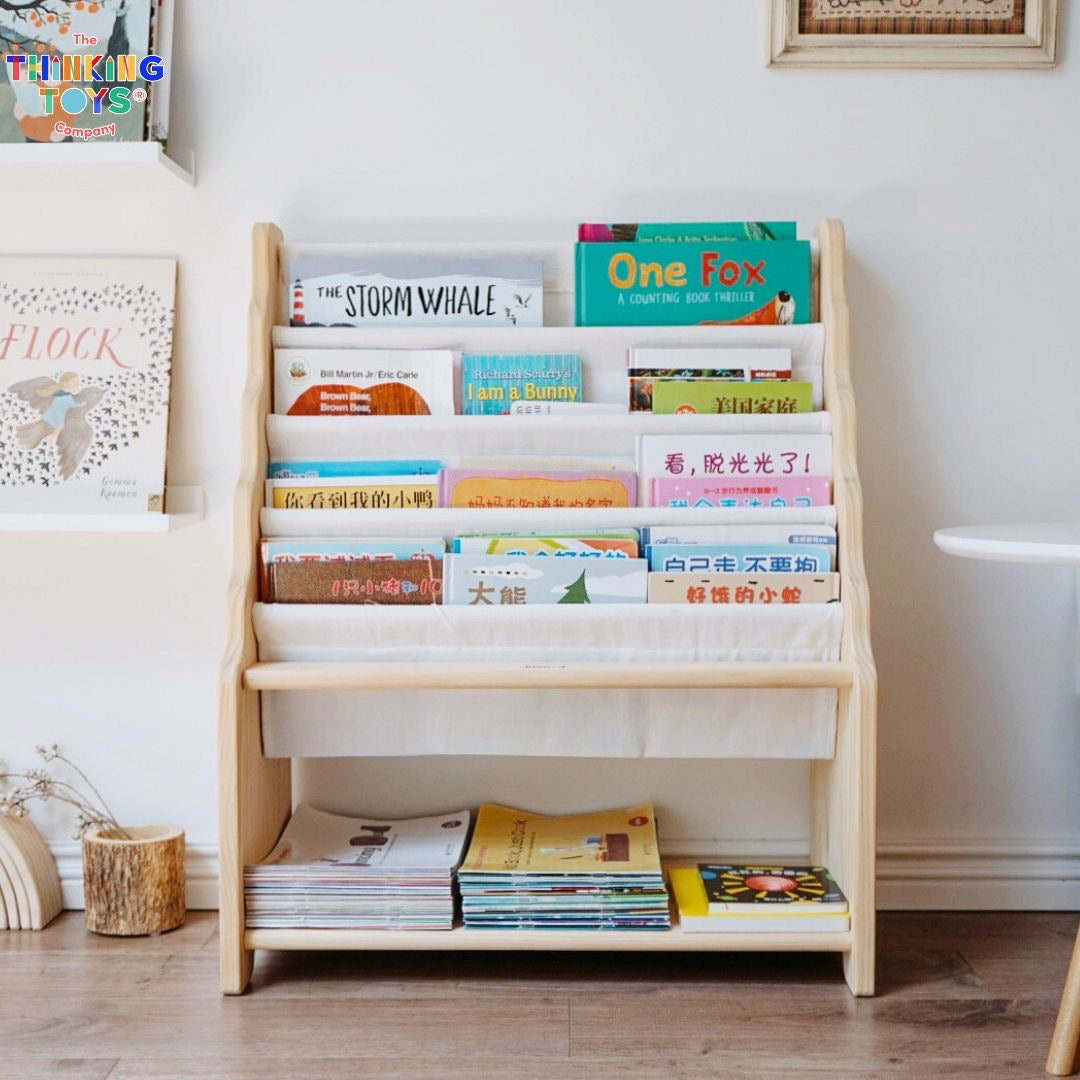 Nordic Fabric Bookshelf