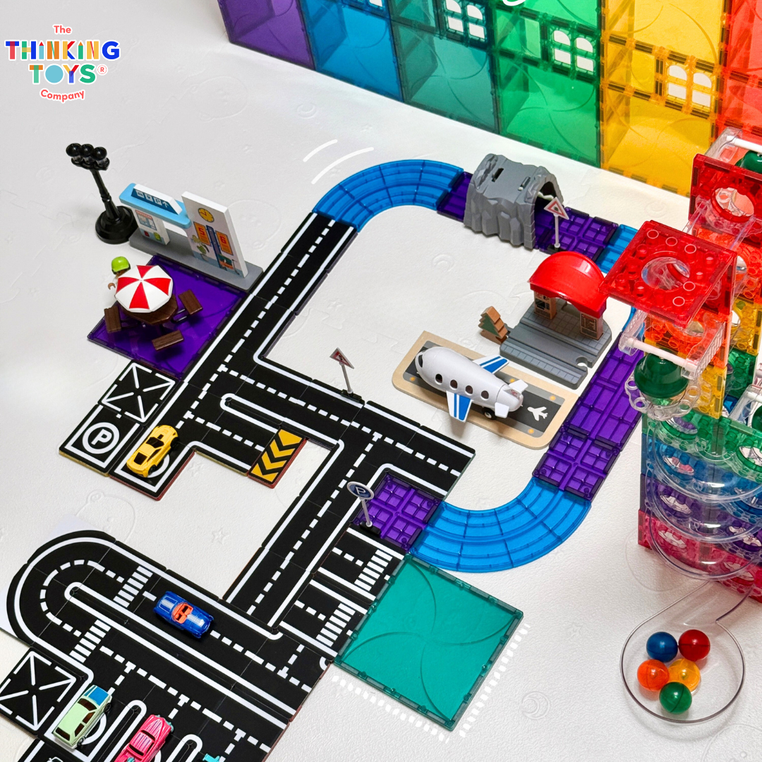 Magnetiles City Road Toppers