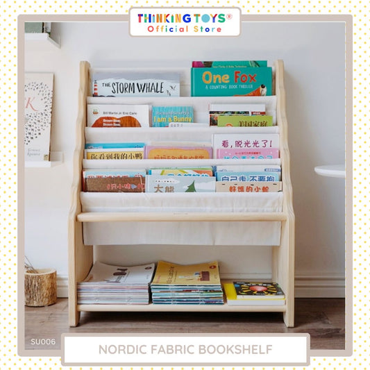 Nordic Fabric Bookshelf