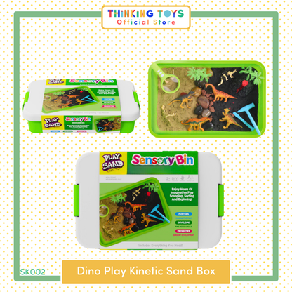 Dino Play Kinetic Sand Box