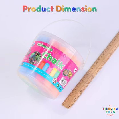 Rainbow Sidewalk Chalk