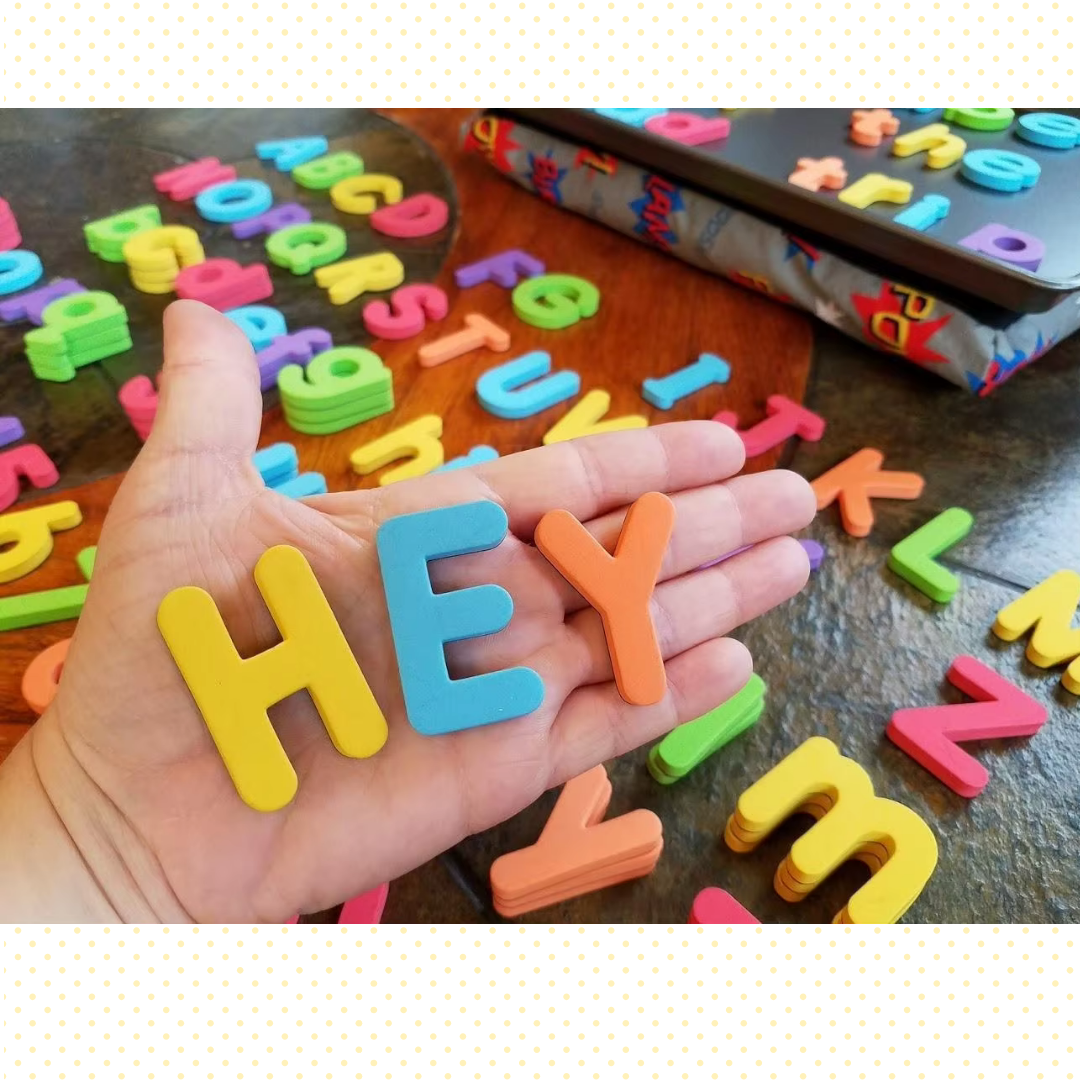 200 PCS Educational Magnetic Alphabet Letters