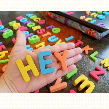 200 PCS Educational Magnetic Alphabet Letters