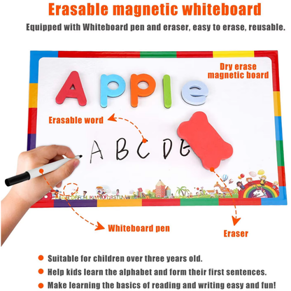 200 PCS Educational Magnetic Alphabet Letters
