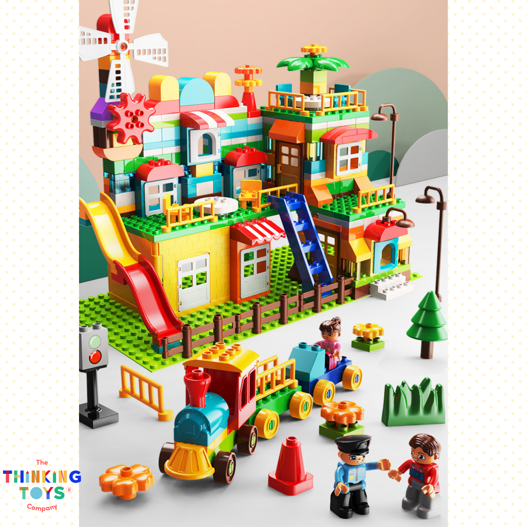 BB005, CREATIVE BUILDING BLOCKS 269 PCS, Sparks curiosity and fine motor skills through engaging, creative construction.