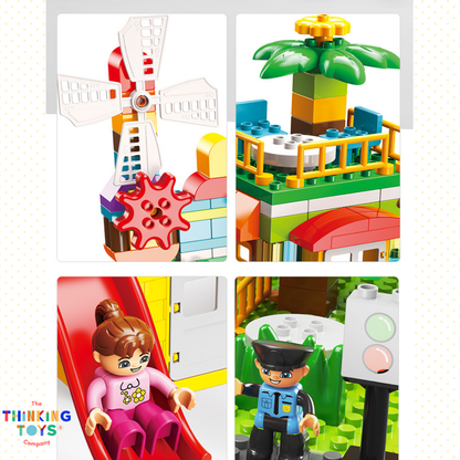BB005, CREATIVE BUILDING BLOCKS 269 PCS, Sparks curiosity and fine motor skills through engaging, creative construction.