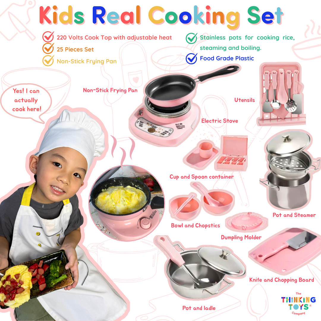 Kids Real Cooking Set