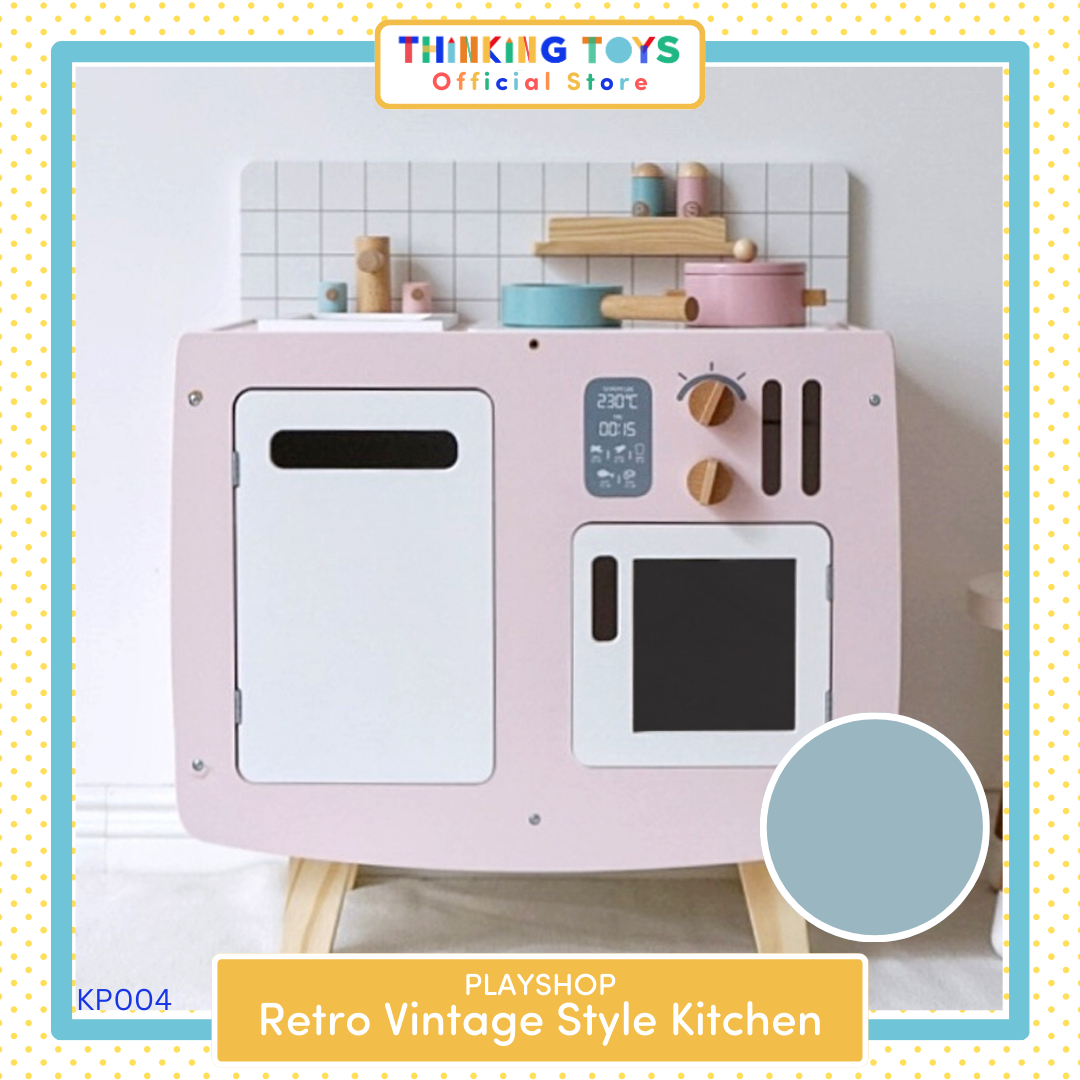 PLAYSHOP Wooden Retro Vintage Style Kitchen