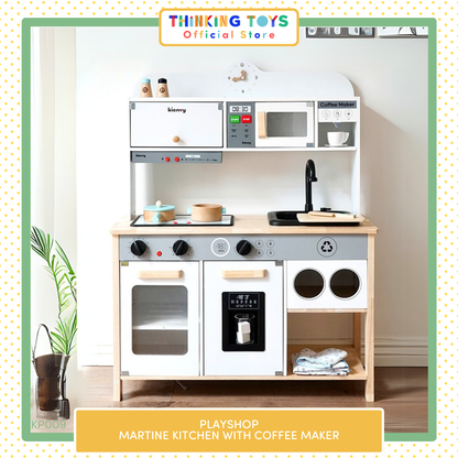 PLAYSHOP Martine Kitchen and Coffee maker