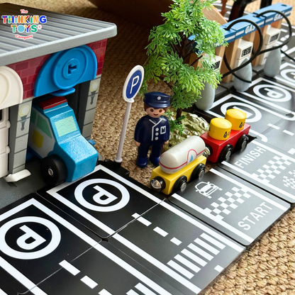 MT001, Magnetiles City Road Toppers, Take magnetic play to the next level with the Magnetiles City Road Toppers. 