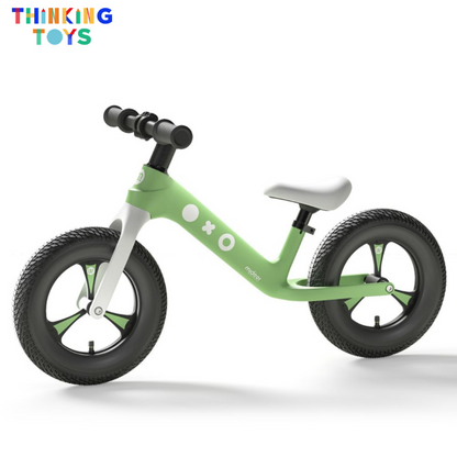 OP003 - G, MIDEER Balance Bike (Green), Develops coordination and balance while building confidence, making outdoor play active and exciting.