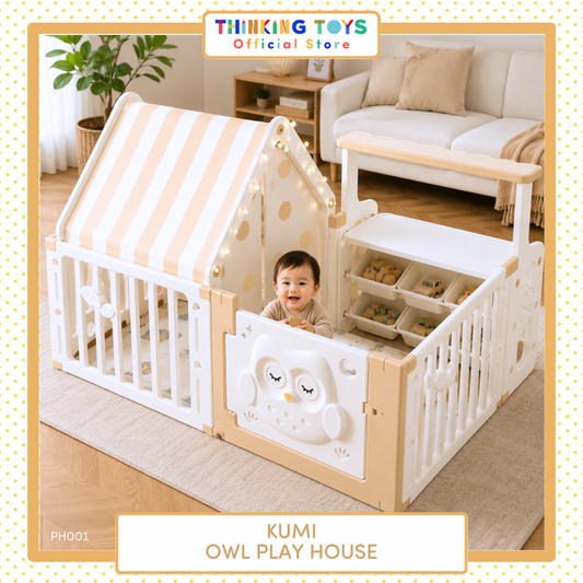 KUMI Owl Playpen and Play House