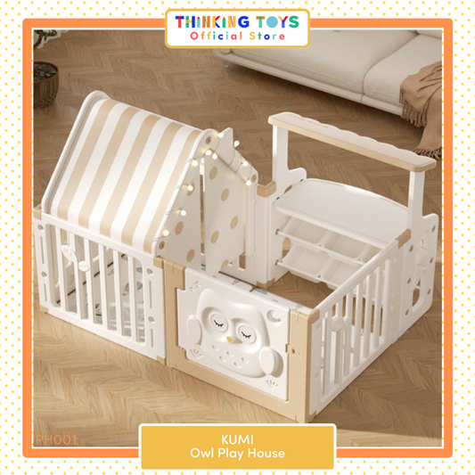 PH001, Owl Play House , Creates imaginative settings for pretend family stories and social play with friends.