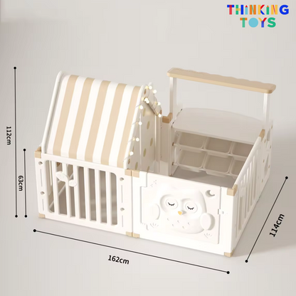 PH001, Owl Play House , Creates imaginative settings for pretend family stories and social play with friends.