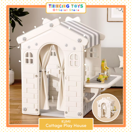 PH002-WG, Cottage Play House, Encourages storytelling and imaginative fun while offering versatile playtime space.