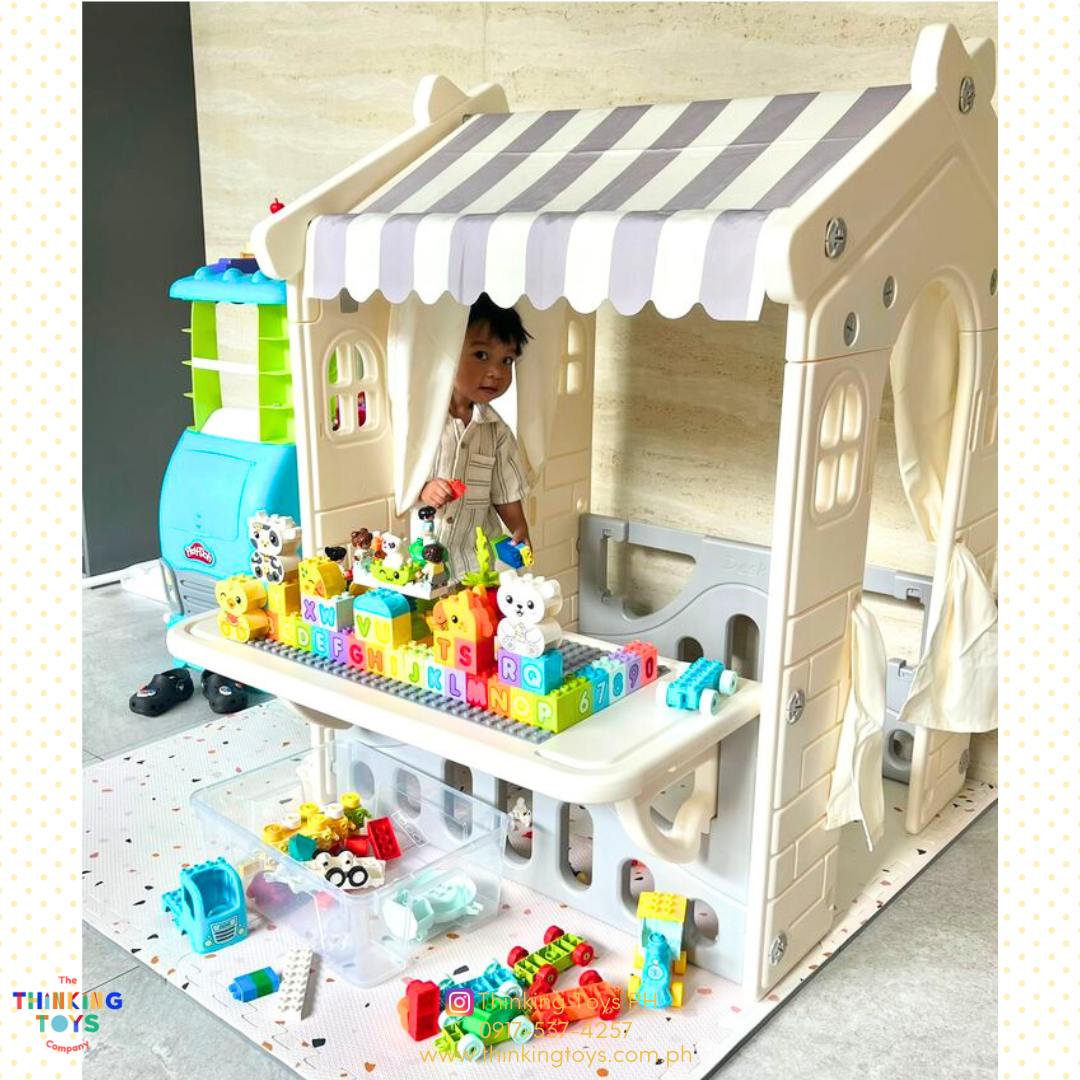 PH002-WG, Cottage Play House, Encourages storytelling and imaginative fun while offering versatile playtime space.