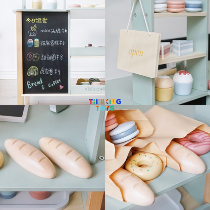 PP001, PLAYSHOP Bakery and Dessert Shop Playset, Encourages imaginative shopping, role play, and social learning while boosting creativity.