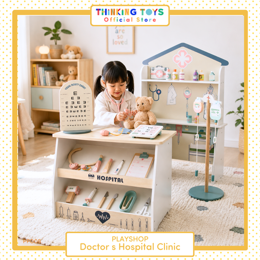 PLAYSHOP Wooden Doctor’s Clinic