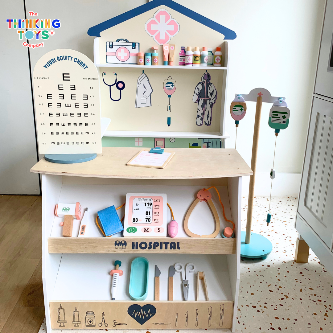 PLAYSHOP Wooden Doctor’s Clinic