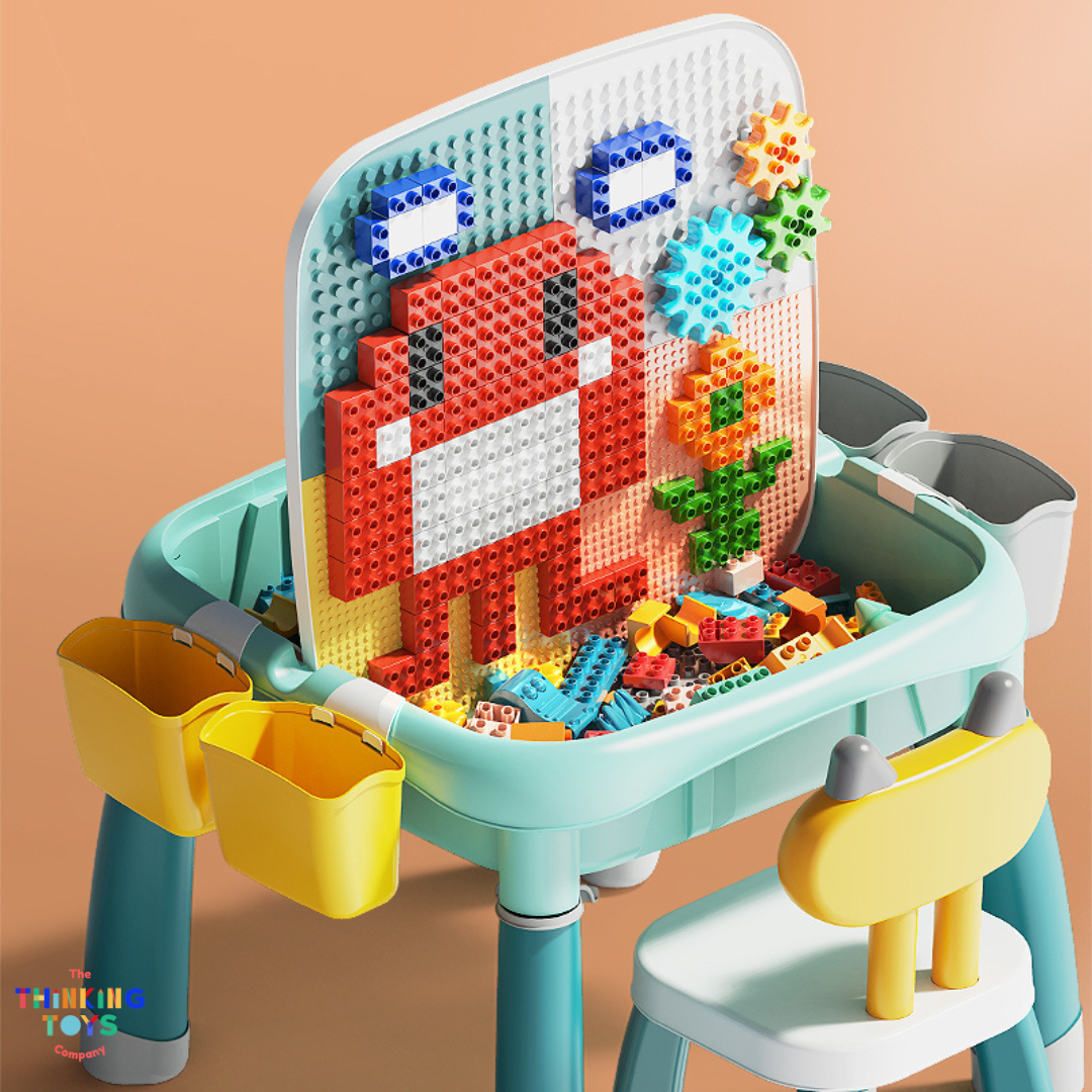 PTC-003, 3 in 1 Multifunctional Kids Table and Chair for Kids Lite, The 3 in 1 Multifunctional Kids Table and Chair Lite is a compact furniture set for study, art, and play. With multiple functions, it supports learning and creativity while saving space.