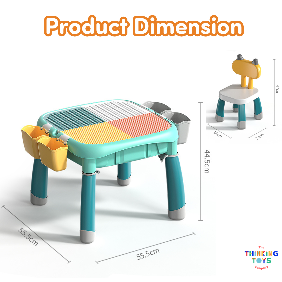 PTC-003, 3 in 1 Multifunctional Kids Table and Chair for Kids Lite, The 3 in 1 Multifunctional Kids Table and Chair Lite is a compact furniture set for study, art, and play. With multiple functions, it supports learning and creativity while saving space.