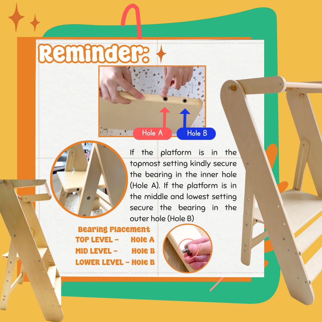 GROW-WITH-U Foldable Learning Tower