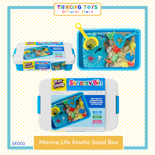 Marine Life Kinetic Sand Box
