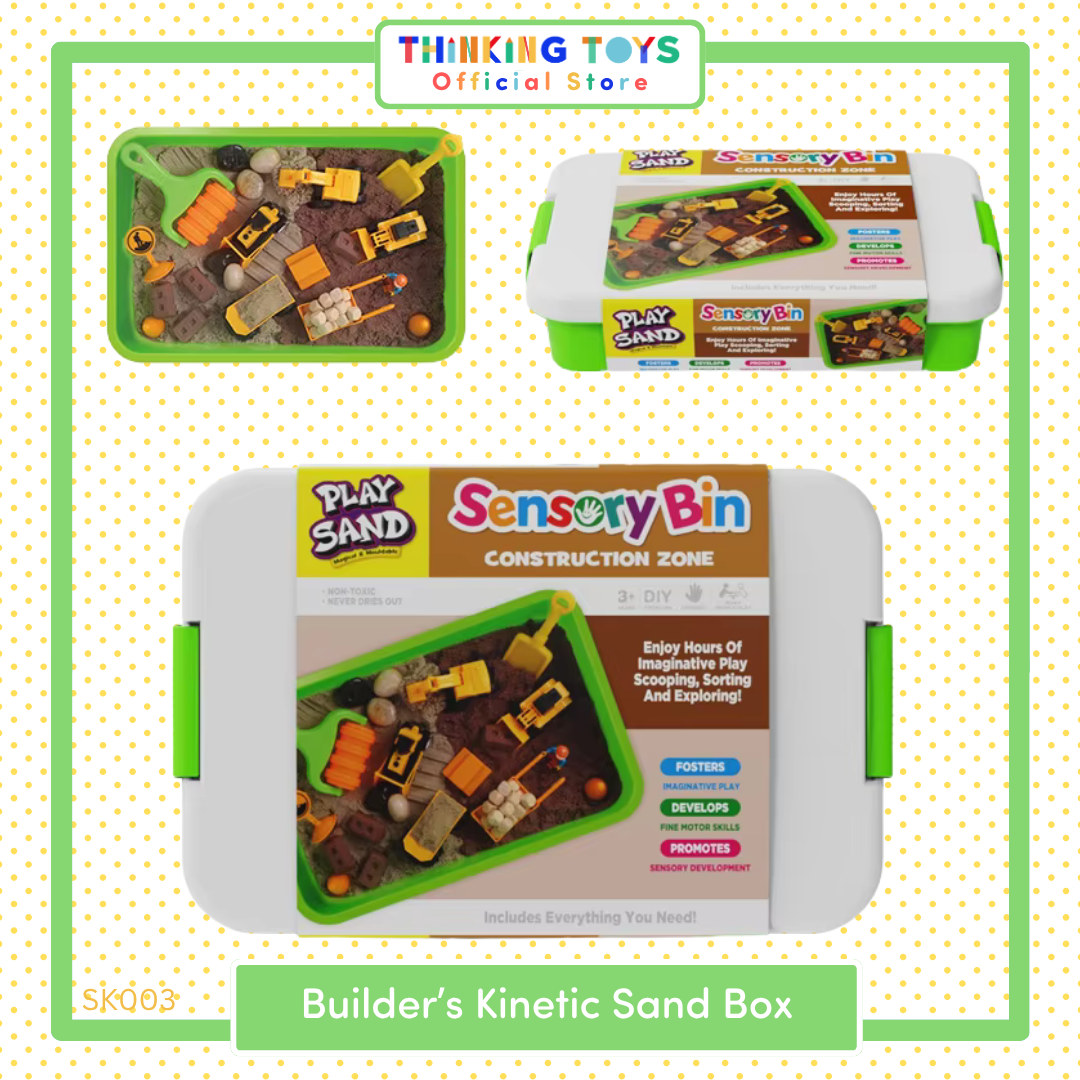 Builder's Kinetic Sand Box