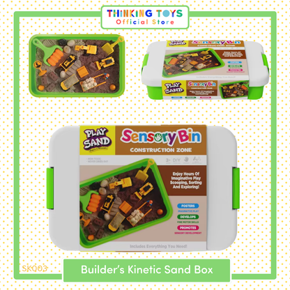 Builder's Kinetic Sand Box