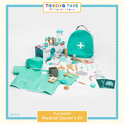 SP012, Medical Doctor’s Kit, Encourages role play that fosters empathy, problem-solving, and curiosity about healthcare.