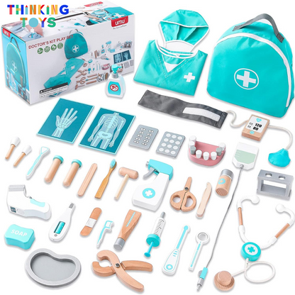 SP012, Medical Doctor’s Kit, Encourages role play that fosters empathy, problem-solving, and curiosity about healthcare.