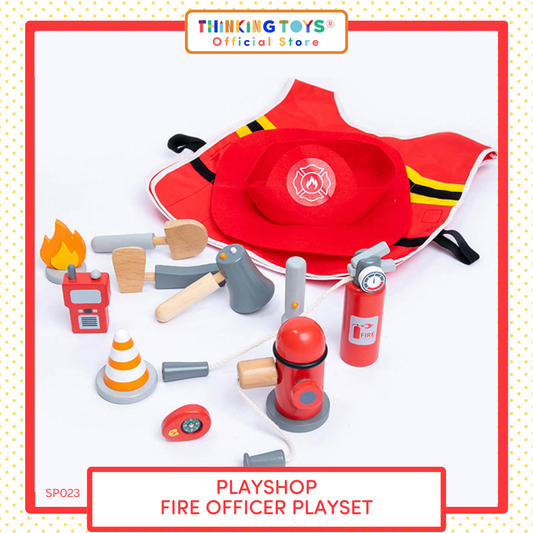 PLAYSHOP Fire Officer Playset