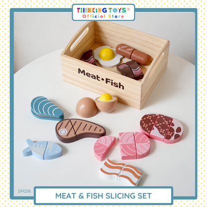 PLAYSHOP Meat & Fish Slicing Set