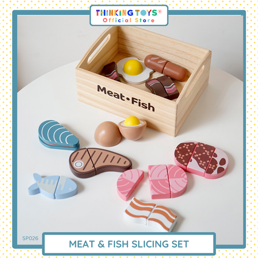 PLAYSHOP Meat & Fish Slicing Set