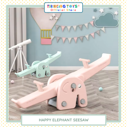 Happy Elephant Seesaw