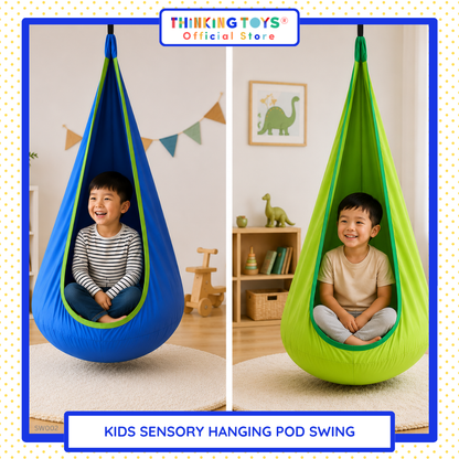 Kids Sensory Hanging Pod Swing