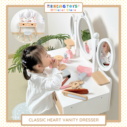 Classic Heart Vanity Dresser