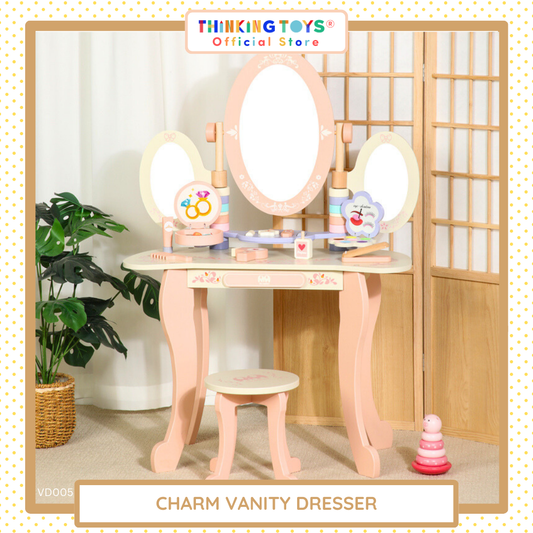 VD005, CHARM VANITY DRESSER