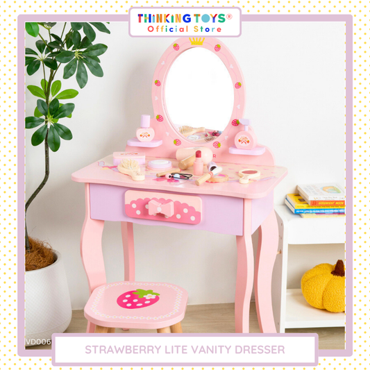 VD006, STRAWBERRY LITE VANITY DRESSER, 