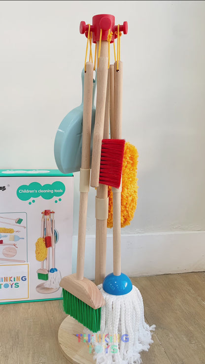 PLAYSHOP Kiddie-sized Cleaning Tools