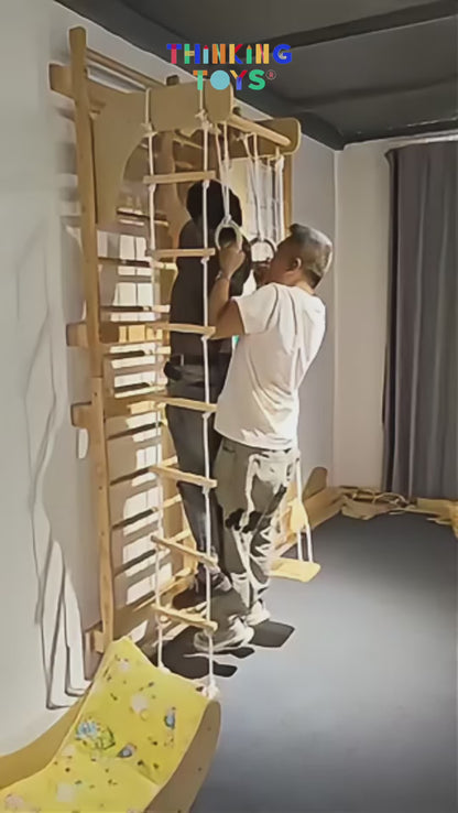 Swedish Ladder Climbing Frame Wall Gym