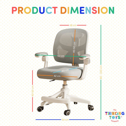 Grow With U Ergonomic Study Chair Lite